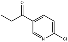 1-(6-CHLOROPYRIDIN-3-YL)PROPAN-1-ONE Struktur