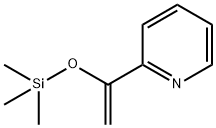 Pyridine, 2-[1-[(trimethylsilyl)oxy]ethenyl]- Struktur