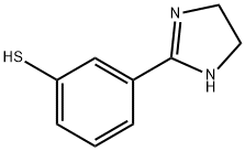 Benzenethiol,  3-(4,5-dihydro-1H-imidazol-2-yl)- Struktur