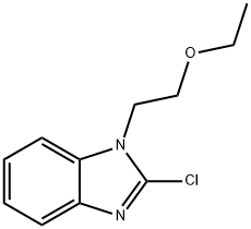 1H-BENZIMIDAZOLE,2-CHLORO-1-(2-ETHOXYETHYL)