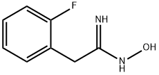 2-(2-FLUORO-PHENYL)-N-HYDROXY-ACETAMIDINE Struktur