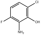 Phenol,  2-amino-6-chloro-3-fluoro- Struktur