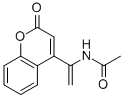 N-[1-(2-OXO-2H-CHROMEN-4-YL)VINYL]ACETAMIDE Struktur