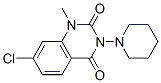 7-chloro-1-methyl-3-(1-piperidyl)quinazoline-2,4-dione Struktur