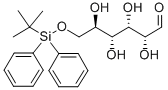 6-O-(叔丁基二苯基甲硅烷基)-D-葡萄烯糖 結(jié)構(gòu)式