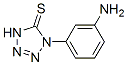 1-(3-Aminophenyl)-1,4-dihydro-5H-tetrazole-5-thione Struktur