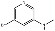 5-broMo-N-Methylpyridin-3-aMine Struktur