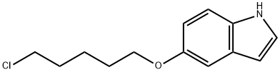 5-(5-chloropentyloxy)-1H-indole Struktur