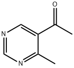 1-(4-メチルピリミジン-5-イル)エタノン 化學(xué)構(gòu)造式