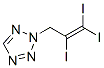 2-(2,3,3-Triiodoallyl)-2H-tetrazole Struktur