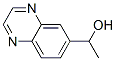 6-Quinoxalinemethanol,  -alpha--methyl- Struktur