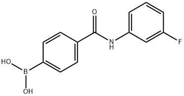 4-(3-FLUOROPHENYLCARBAMOYL)PHENYLBORONIC ACID price.