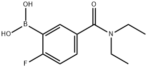 5-(DIETHYLCARBAMOYL)-2-FLUOROBENZENEBORONIC ACID price.