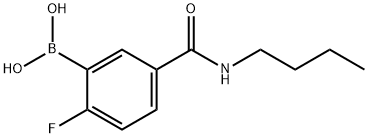 5-(BUTYLCARBAMOYL)-2-FLUOROBENZENEBORONIC ACID price.