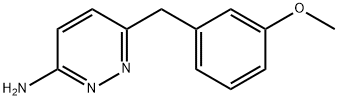 3-Pyridazinamine, 6-[(3-methoxyphenyl)methyl]-