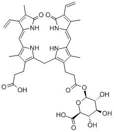 Bilirubin Acyl-b-D-glucuronide(Mixture of Monoglucuronides) Struktur