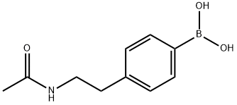 4-(2-Acetylaminoethyl)phenylboronic acid Struktur