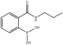 2-(n-PropylcarbaMoyl)benzeneboronic acid Struktur