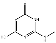 2-(Methylamino)-4,6-pyrimidinediol Struktur