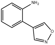 Benzenamine, 2-(4-isoxazolyl)- (9CI) Struktur