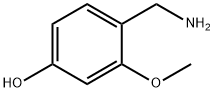 4-HYDROXY-2-METHOXYBENZYLAMINE Struktur