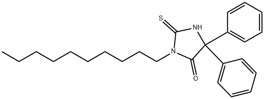 3-DECYL-5,5'-DIPHENYL-2-THIOXO-4-IMIDAZOLIDINONE price.