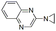 Quinoxaline,  2-(1-aziridinyl)- Struktur