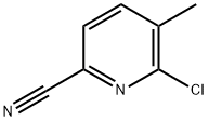 6-chloro-5-Methylpicolinonitrile Struktur