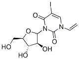 arabinofuranosyl-E-5-iodovinyluracil Struktur