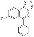 1,2,4-Triazolo(3,4-a)phthalazine, 8-chloro-6-phenyl- Struktur