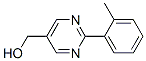 5-Pyrimidinemethanol, 2-(2-methylphenyl)- (9CI) Struktur