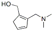 Cyclopentadienemethanol,  2-[(dimethylamino)methyl]-  (7CI) Struktur