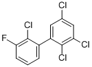 3-FLUORO-2,2',3',5'-TETRACHLOROBIPHENYL Struktur