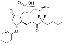 O-Tetrahydropyranyl Lubiprostone Struktur