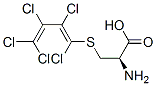 S-pentachlorobuta-1,3-dien-yl-cysteine Struktur