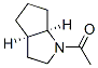 Cyclopenta[b]pyrrole, 1-acetyloctahydro-, cis- (9CI) Struktur