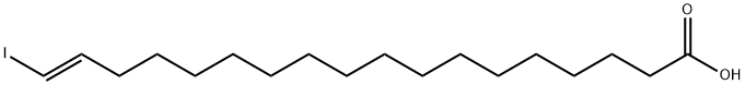 18-iodo-17-octadecenoic acid Struktur