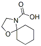 1-Oxa-4-azaspiro[4.5]decane-4-carboxylic  acid Struktur