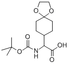 N-BOC-AMINO-(1,4-DIOXA-SPIRO[4.5]DEC-8-YL)-ACETIC ACID
 price.