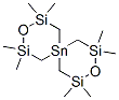 2,2,4,4,8,8,10,10-Octamethyl-3,9-dioxa-2,4,8,10-tetrasila-6-stannaspir o[5.5]undecane Struktur