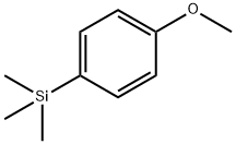 4-(TRIMETHYLSILYL)ANISOLE Struktur