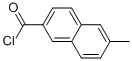 2-Naphthalenecarbonyl chloride, 6-methyl- (9CI) Struktur