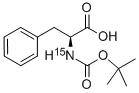 BOC-[15N]PHE-OH Struktur