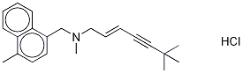 N-[(2E)-6,6-DiMethyl-2-hepten-4-yn-1-yl]-N,4-diMethyl-1-naphthaleneMethanaMine Hydrochloride Struktur