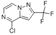 4-CHLORO-2-TRIFLUOROMETHYLPYRAZOLO[1.5-A]PYRAZINE Struktur