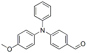 4-[N-(4-Methoxyphenyl)-N-phenylamino]benzaldehyde Struktur