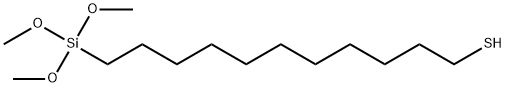 11-MERCAPTOUNDECYLTRIMETHOXYSILANE Structure