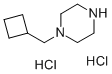 1-Cyclobutylmethyl-piperazine dihydrochlo Struktur