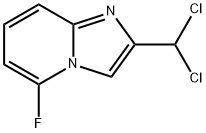 2-(DICHLOROMETHYL)-5-FLUOROIMIDAZO[1,2-A]PYRIDINE Struktur