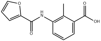 3-[(FURAN-2-CARBONYL)-AMINO]-2-METHYL-BENZOIC ACID Struktur